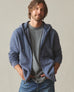 Men's Vintage Wash Relaxed Classic Full Zip - True Navy